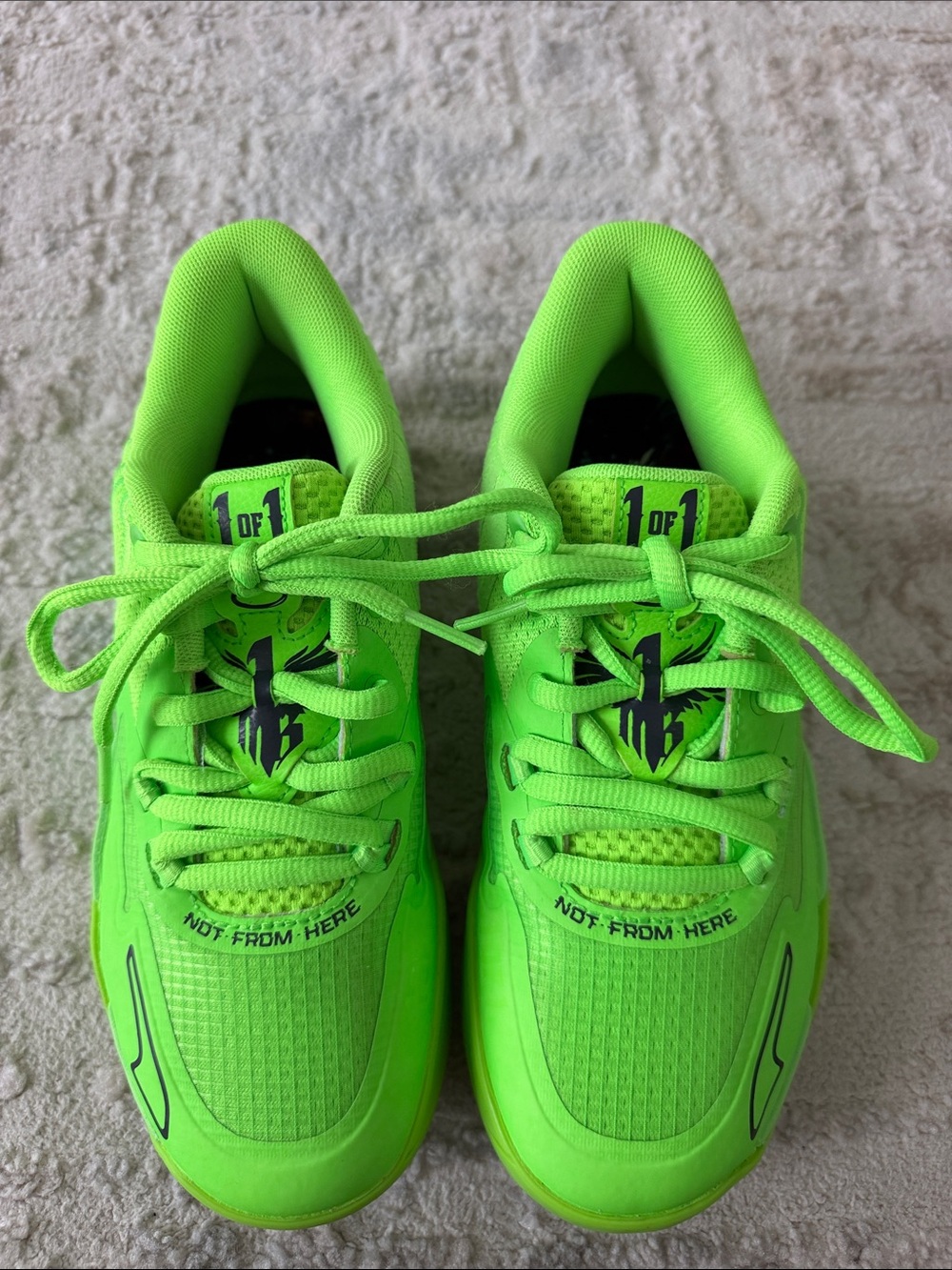 PUMA Lamelo Ball MB.01 Low "Green Gecko"  1 of 1